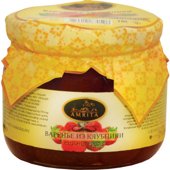 Варенье из Клубники 440гр (АМРИТА)