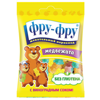 Жевательный мармелад Фру-Фру медвежата-тянучки, 30г