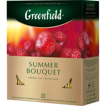 Чайный напиток Greenfield Summer Bouquet Летний букет, 100 х 2 г