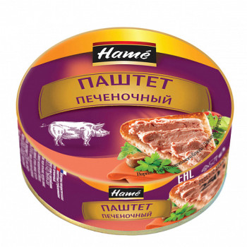 Паштет Печеночный 250гр (ХАМЕ)