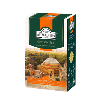 Чай черный Ahmad Tea листовой Цейлонский Оранж Пеко, 100 г