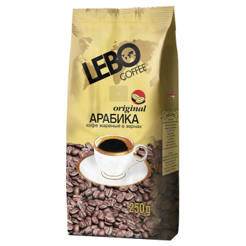 Кофе"LEBO Original" зерно, 250г