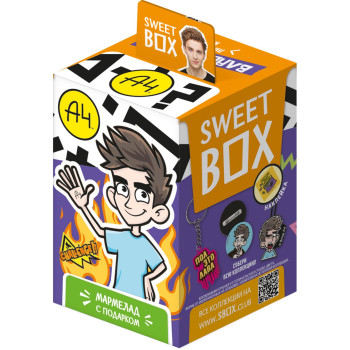 Мармелад с игрушкой Sweet Box ВЛАД А4, 10г