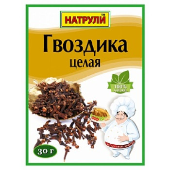Гвоздика целая 30гр Натрули