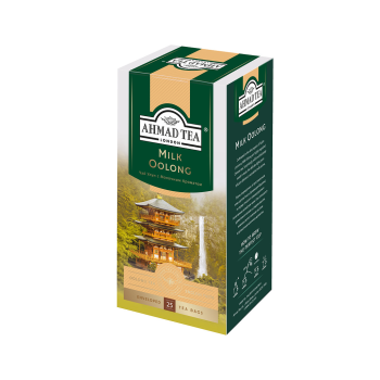 Ahmad Tea Milk Oolong ароматизированный чай в пакетиках, 25 шт