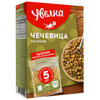 Чечевица 400гр (УВЕЛКА)