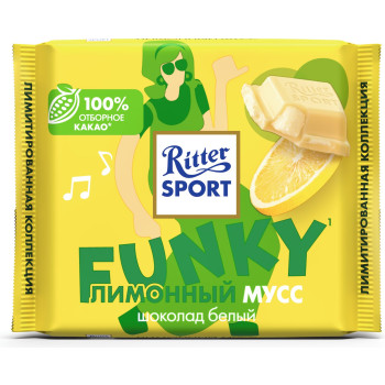 Ритте Спорт 100г. Белый Лимонный Мусс