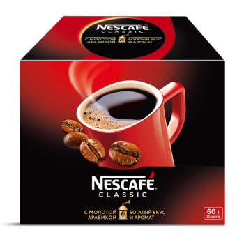 Кофе в пакетике Nescafe Сlassic, 2 г