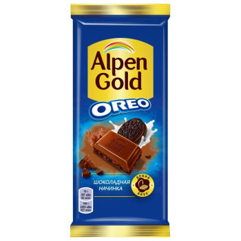 Альпенгольд Шок  85г.  Орео Шоколад