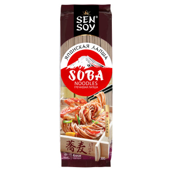 Лапша гречневая Sen Soy Премиум Соба, 300г