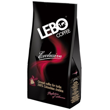 Кофе "LEBO Exclusive"молотый для турки, сорт премиум, 100г