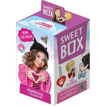 Мармелад с игрушкой Sweet Box Милана Хаметова, 10г