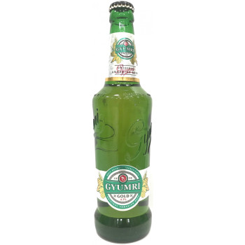 Пиво светлое Gyumri Gold 4.5%, 0.5л Стекло