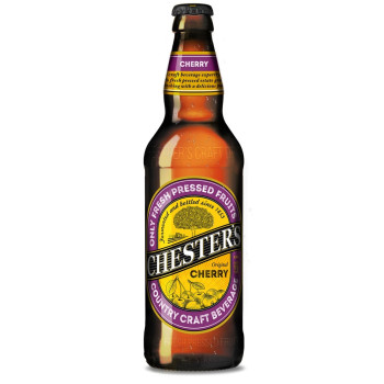Напиток пивной Сhester's Вишня 5%, 0.45л Стекло