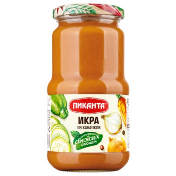 Икра из кабачков Пиканта, 450г