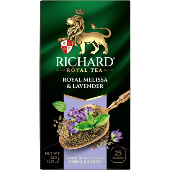 Чай Richard Royal Роял Кинг Мелисса и Лаванда, 25 пакетиков