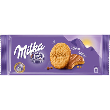 Милка печенье 126г Choco Grain C овсяными хлопьями