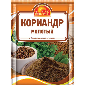 Кориандр Молотый 15г (Русский Аппетит)