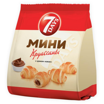 Круассаны 7 Days Крем какао 265г