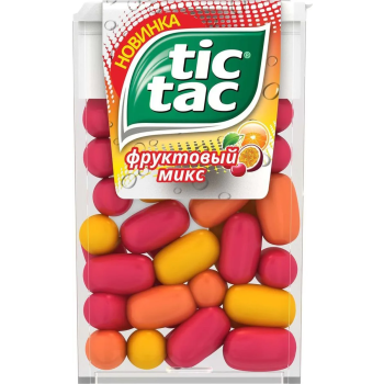 Драже Tic-tac Фруктовый Микс, 16 г