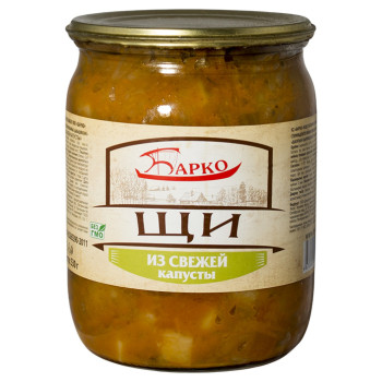 Щи из свежей капусты, БАРКО, 500г