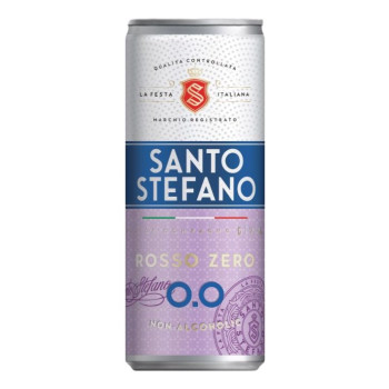 Напиток безалкогольный SANTO STEFANO ROSSO ZERO 0,25л
