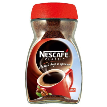 Кофе растворимый Nescafe Classic, 95г
