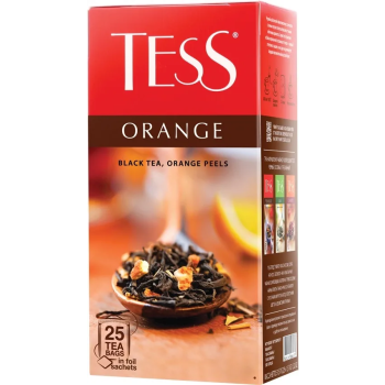 Чай черный Tess Orange Оранж, 25 x 2 г