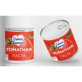 Томатная Паста 770г "Самое Важное" 