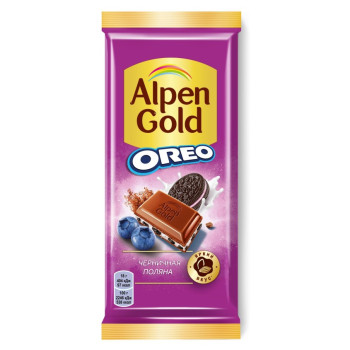 Шоколад Alpen Gold Орео Черника 85г