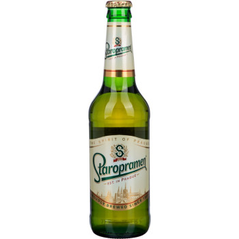 Пиво светлое Staropramen 4.2%, 0.45л Стекло Беларусь
