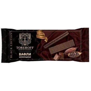 Вафли TOREROFF Шоколадные, 160г