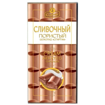 Шоколад Спартак Пористый Сливочный, 70г