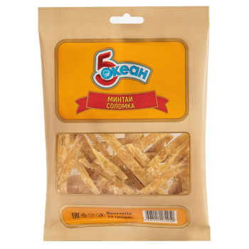 Рыбная Соломка Пятый Океан Минтая 70г.