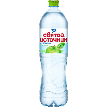 Вода питьевая негазировання Святой Источник Яблоко 1,5л 