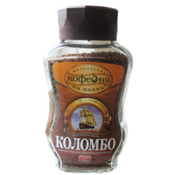 Кофе Московская кофейня на паяхъ Коломбо натуральный растворимый сублимированный 95г