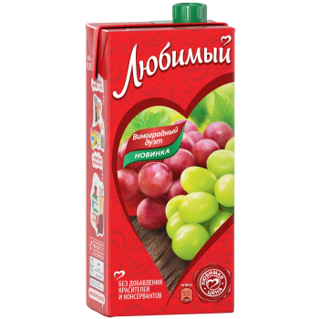 Сок Любимый Виноградный дуэт 0.95л
