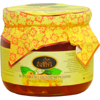 Варенье из Белой Черешни 440гр (АМРИТА)