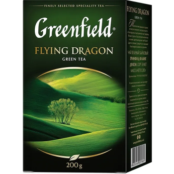 Чай Greenfield Flying Drogon китайский зеленый крупнолистовой, 200г