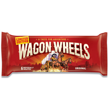 Вагон Вилс Красный Печенье с суфле в шоколадной глазури 220г 