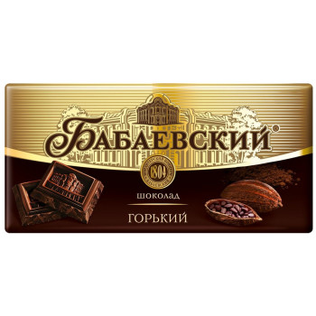 Шоколад Бабаевский Горький, 90г