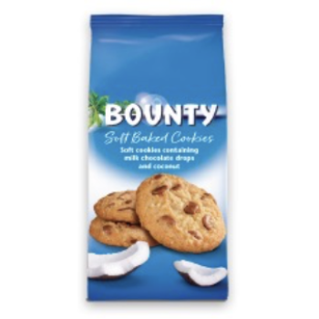 Печенье Bounty soft baked cookies 180г 