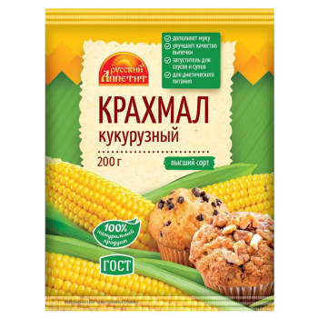 Крахмал кукурузный  Русский Аппетит 200г