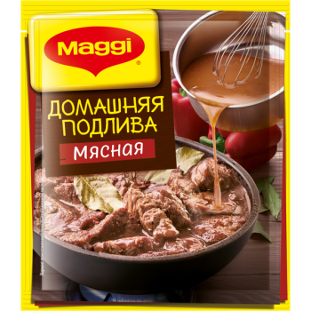 Смесь сухая для приготовления соуса подлива домашняя мясная Maggi 90 г