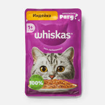 Кош. Корм (Whiskas) Рагу Индейки 75г 