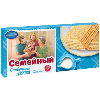 Торт "Семейный" Сливочный десерт, 230 г