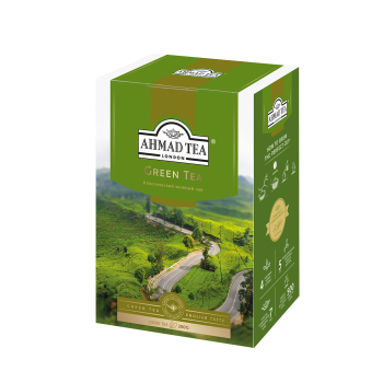 Чай зеленый Ahmad Tea листовой Green Tea, 200 г