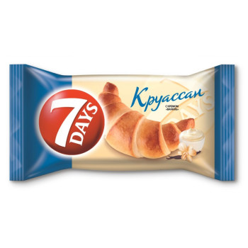 Круассаны "Севен Дейс" МИДИ 65 г. Ваниль