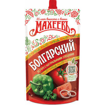 Кетчуп Махеевъ Болгарский 500г дой-пак 