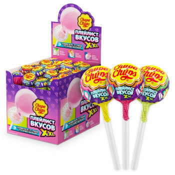 Карамель Chupa Chups Плейлист вкусов XXL, 29г.